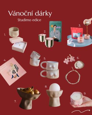 Usnadněte Ježíškovi den 🎁 Pošlete tuhle Studimo koláž plnou našich vyladěných dárku tomu, kdo právě třeba přemýšlí, čím...