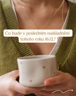 Je to tady! Poslední naskladnění tohoto roku, výběr toho nejoblíbenějšího už v úterý 16.12. v 19:30 pro registrované ke...